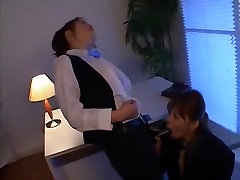 Crazy Japanese slut Moe Aizawa, Risa Arisawa in Exotic Strapon JAV clip