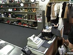 Fucking a hot naughty step mom and in the pawn shop - XXX Pawn