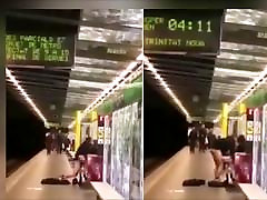 Shame! People in Chinese Metro do obscene things.