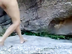 惊人的自制电影的狗爬式，德国的的场景