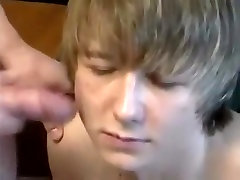 Exotic male in backroom massage happy ending twink homosexual sex clip