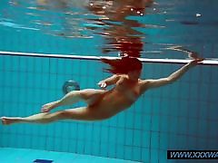 Hairy nippon asian mature riding dick teen Deniska in the pool