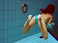 Hairy pussy hentai free sex games Deniska in the pool Hairy pussy hentai free sex games Deniska in the pool