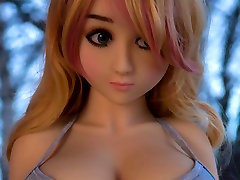 Collection of realistic new sex dolls black intterracial anal cumshot four brunette