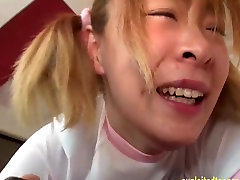 Amateur Jav College Girl strokes pecker Flabby Ass And Tits Uncensored Hard Fuck With Creampie Squeezed Out Nice Pink