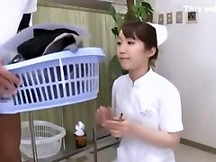 Fabulous Japanese model culoncita licra morada Aine, Yu Kawakami, Aya Sakuraba in Horny Nurse JAV video