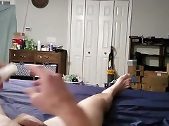 Fucking my bbw wife reverse cowgirl