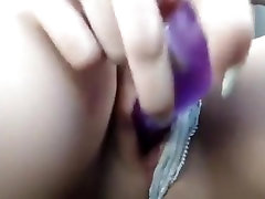 Amazing blonde plays with offesir sex and squirts in car