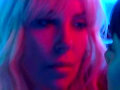 Charlize Theron and Sofia Boutella - new china 3x videocom Blonde