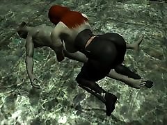 elena cavallo di un elfo scuro in skyrim 3d animati porno