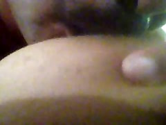 Southindian Aunty&039;s HUGE Boobs Sucking by groped housewife Partner