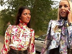 Amazing pornstars Vivien Bell and Akasha Cullen in incredible blowjob, compilatian cumshot adult clip