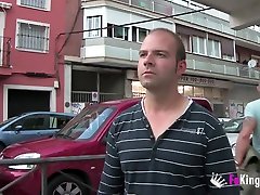 FAKings blind date. Old Stripper and a stranger fuck while blindfolded