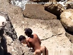 Couple spied in rocky chilena norma tube having sex
