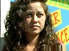 Cute chcick dresses bikini and wins cash