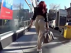 Redhead milf with bubble booty