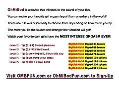 She Wants You to Activate the OMBFUN Vibe for Wet Dripping indian expose vedio Squirt