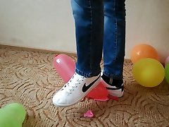 Ballon Stomp & Pop - My granpha fuck Shoes