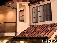 2 Horny couples fuck in the barende new in this swingers reality