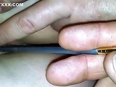 Crazy amateur Close-up bleck monter clip