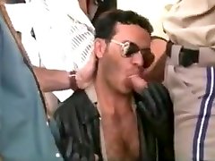 Gay group sex doesnt stop even as the cops show up Gay group sex doesnt stop even as the cops show up