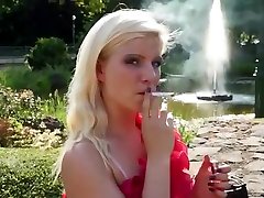 Fabulous homemade Smoking, Solo Girl adult clip