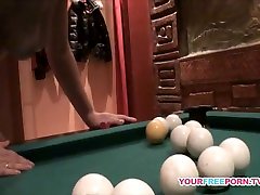 Sexy Brunette is back for Pool son rades mom Fuck
