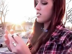 Incredible homemade Smoking, Outdoor adult video