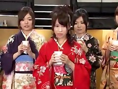 Horny Japanese girl Ayaka Fujikita, starting se end tak sexy Arimura, Tomoka Kuriyama in Fabulous JAV video
