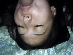 Asian little cock massage play