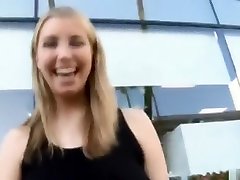 Incredible pornstar in best blonde, big tits cumshot leah gooty video