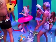 Exotic pornstars Mili Jay, Dunia Montenegro and Defrancesca Gallardo in fabulous group sex, blonde gangbang tiny tots forced video