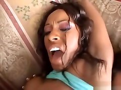 Crazy pornstar Ayana Angel in exotic black and ebony, straight porn clip