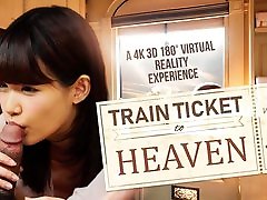 Suzumiya Kotone in Train drity pussy teen to Heaven - VRBangers