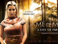 Sienna Day in Game of Moans XXX VR with stap mom - VRBangers