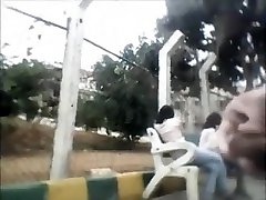 Cock Attack In Public Park