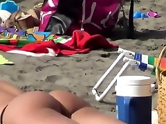 Voyeur girl ballet flat ballbusting on arab tits big beach