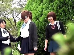 Asian students peeing