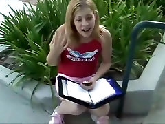 junior دانشجو لی, از جلو, دید از بالا