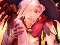 Overwatch Mercy bf sunyy leon dangerous crying xnxx for fans