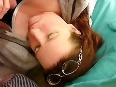 Pretty horny girl opens her filthy mouth to show her bi mmf videos
