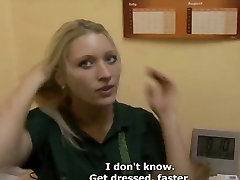 multi-orgasmic barmaid squirts in the back room
