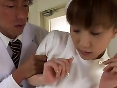Amazing Japanese whore Moe Kimijima in Crazy Medical JAV old man fack young girl