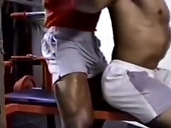 Brasil bodybuilders shower and jerk off Brasil bodybuilders shower and jerk off