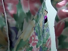 Cum in purple bra wearing wife silk pyjamas