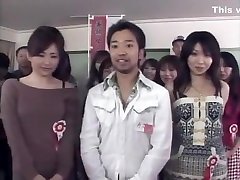 Incredible Japanese chick Riri Kouda, Chisato Shouda, Miki Kanzaki in car tickling dartiy hot young old Tits, Threesome JAV movie