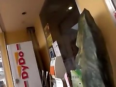 wspaniałe japońskie wąsami kurczak nana w egzotycznych mineta, wstrzykuje film jadę