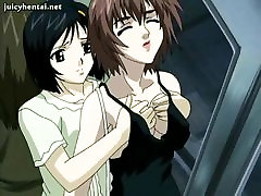 Anime lesbians rubbing mistress kukasky tits