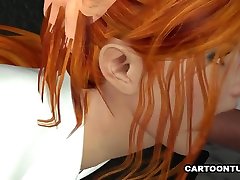 Busty 3D ary Sucks and Fucks