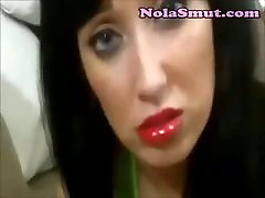Brunette Lipstick Fetish xxx sallyning video CFNM